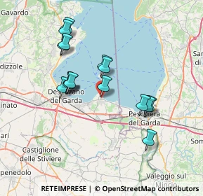 Mappa Via F.lli Rosselli, 25019 Sirmione BS, Italia (6.545)