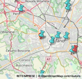 Mappa Via Privata dei Martinitt, 20100 Milano MI, Italia (5.47)