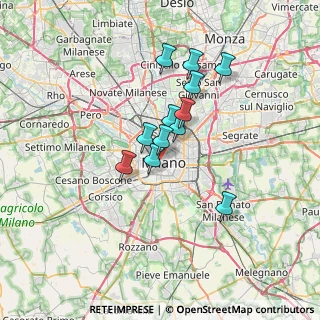 Mappa Via Dante angolo, 20121 Milano MI, Italia (5.23667)