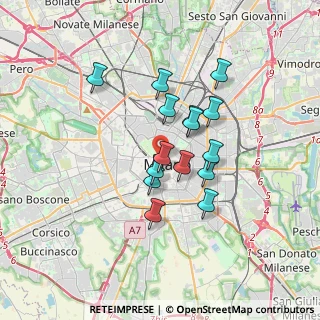 Mappa Via Dante angolo, 20121 Milano MI, Italia (2.71533)