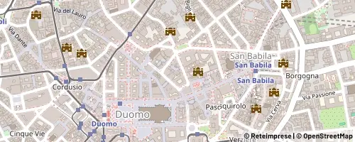 Mappa Milano