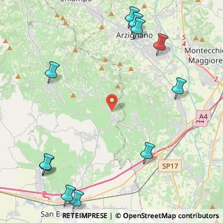Mappa Via del Donatore, 37030 Roncà VR, Italia (6.36091)