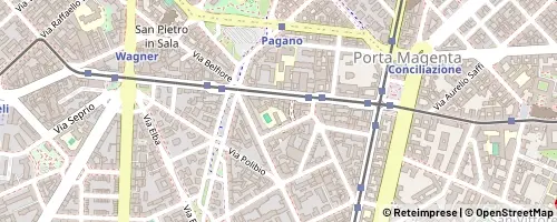 Mappa Milano