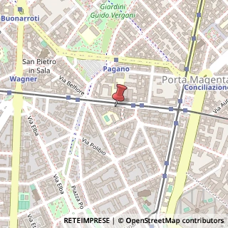 Mappa Corso Vercelli, 27, 20144 Milano, Milano (Lombardia)