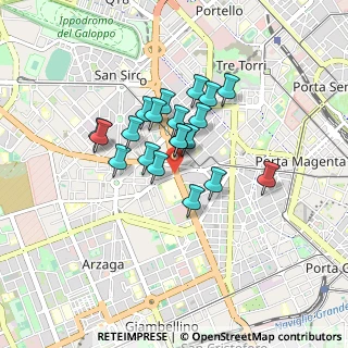 Mappa Via Trivulzio Antonio Tolomeo, 20146 Milano MI, Italia (0.623)