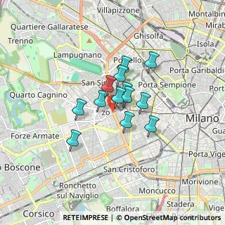 Mappa Via Trivulzio Antonio Tolomeo, 20146 Milano MI, Italia (1.06154)