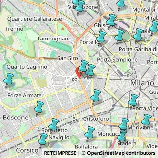 Mappa Via Trivulzio Antonio Tolomeo, 20146 Milano MI, Italia (3.183)
