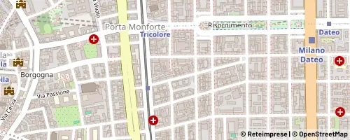 Mappa Milano