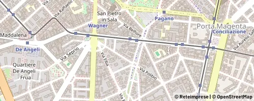 Mappa Mailand