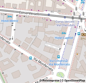 Mappa Via Monferrato, 20144 Milano MI, Italia (0.06923)