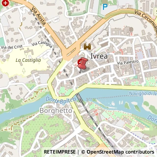 Mappa Via Arduino, 86, 10015 Ivrea, Torino (Piemonte)