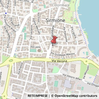 Mappa Via Colombare, 119, 25019 Sirmione, Brescia (Lombardia)