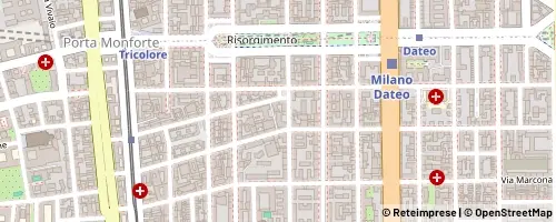 Mappa Milano