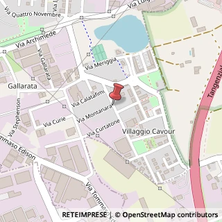 Mappa Via Montanara,  1, 20019 Settimo Milanese, Milano (Lombardia)