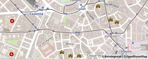Mappa Milano