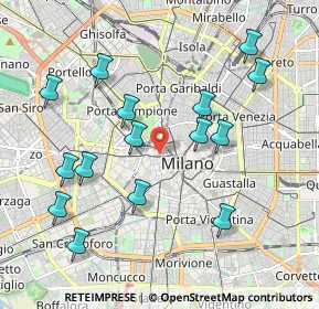 Mappa Via San Giovanni sul Muro, 20123 Milano MI (2.09067)