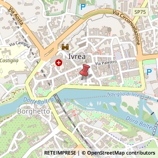 Mappa Piazza Vittorio Emanuele I, 6, 10015 Ivrea, Torino (Piemonte)