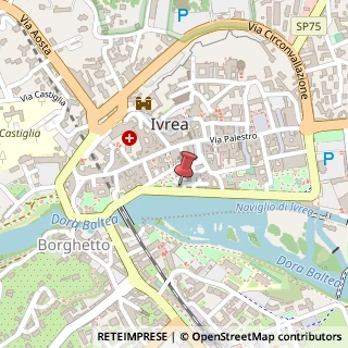 Mappa Corso Re Umberto, 5, 10015 Ivrea, Torino (Piemonte)