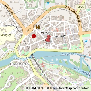 Mappa Corso Cavour, 7, 10015 Ivrea, Torino (Piemonte)