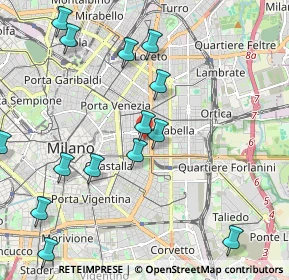 Mappa Via Fratelli Bronzetti, 20129 Milano MI, Italia (2.41929)