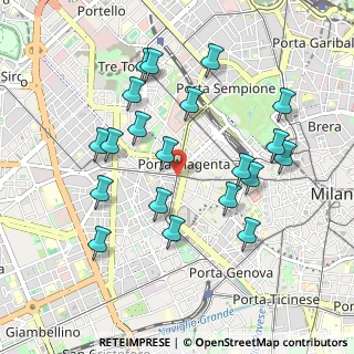 Mappa Piazzale Francesco Baracca, 20123 Milano MI, Italia (0.97)