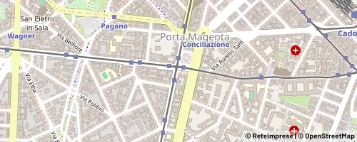 Mappa Milano