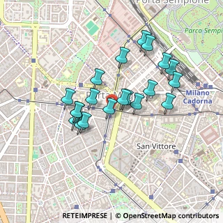 Mappa Piazzale Francesco Baracca, 20123 Milano MI, Italia (0.3855)