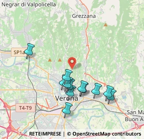 Mappa Via Sommavalle, 37128 Verona VR, Italia (3.65917)