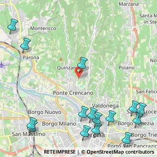 Mappa Via Camposanto, 37127 Verona VR, Italia (3.33133)