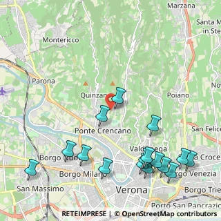 Mappa Via Camposanto, 37127 Verona VR, Italia (2.69125)