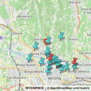 Mappa Via Camposanto, 37127 Verona VR, Italia (2.1175)