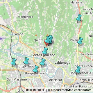 Mappa Via Camposanto, 37127 Verona VR, Italia (1.9525)