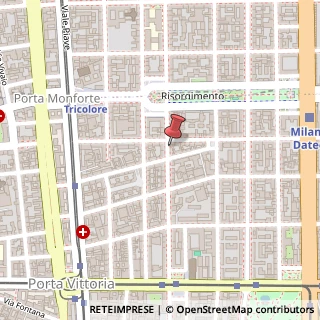 Mappa Via Galvano Fiamma, 34, 20129 Milano, Milano (Lombardia)