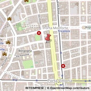 Mappa Via Pietro Mascagni, 30, 20122 Milano, Milano (Lombardia)
