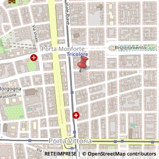 Mappa Via Macedonio Melloni, 4, 20129 Milano, Milano (Lombardia)