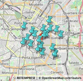 Mappa Viale Bianca Maria, 20123 Milano MI, Italia (1.259)