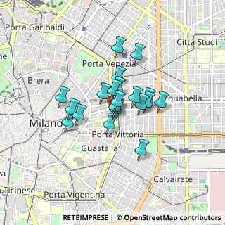 Mappa Viale Bianca Maria, 20123 Milano MI, Italia (0.578)