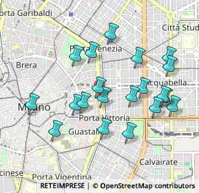 Mappa Viale Bianca Maria, 20123 Milano MI, Italia (0.929)