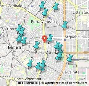 Mappa Viale Bianca Maria, 20123 Milano MI, Italia (1.0555)