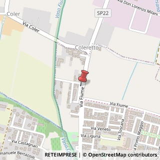 Mappa Via Fiume, 18, 25020 Poncarale, Brescia (Lombardia)