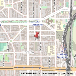 Mappa Via Privata Druso, 1, 20133 Milano, Milano (Lombardia)
