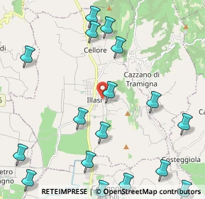 Mappa Piazza Libertà, 37031 Illasi VR, Italia (2.92333)