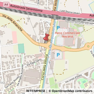 Mappa Corso della Vittoria, 118, 28100 Novara, Novara (Piemonte)
