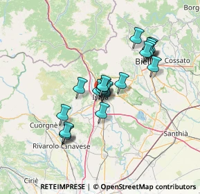 Mappa Strada vicinale, 10015 Bollengo TO, Italia (11.192)