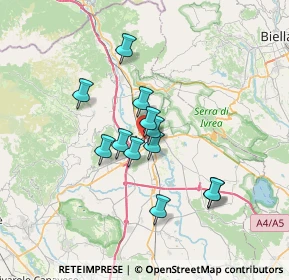 Mappa Strada vicinale, 10015 Bollengo TO, Italia (5.35917)