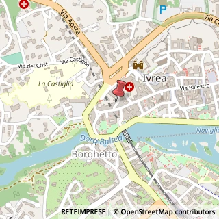 Mappa Via Marsala, 8, 10015 Ivrea, Torino (Piemonte)
