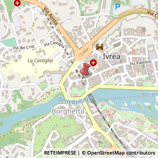 Mappa Via Arduino, 107, 10015 Ivrea, Torino (Piemonte)