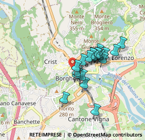 Mappa Strada vicinale, 10015 Ivrea TO, Italia (0.6515)