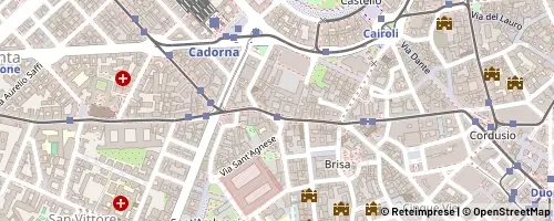 Mappa Milano