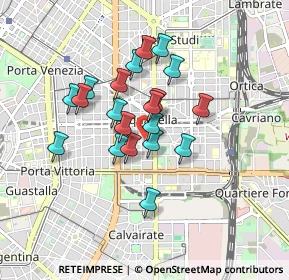 Mappa Via Gian Battista Nazari, 20129 Milano MI, Italia (0.672)